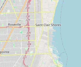 Area schools map